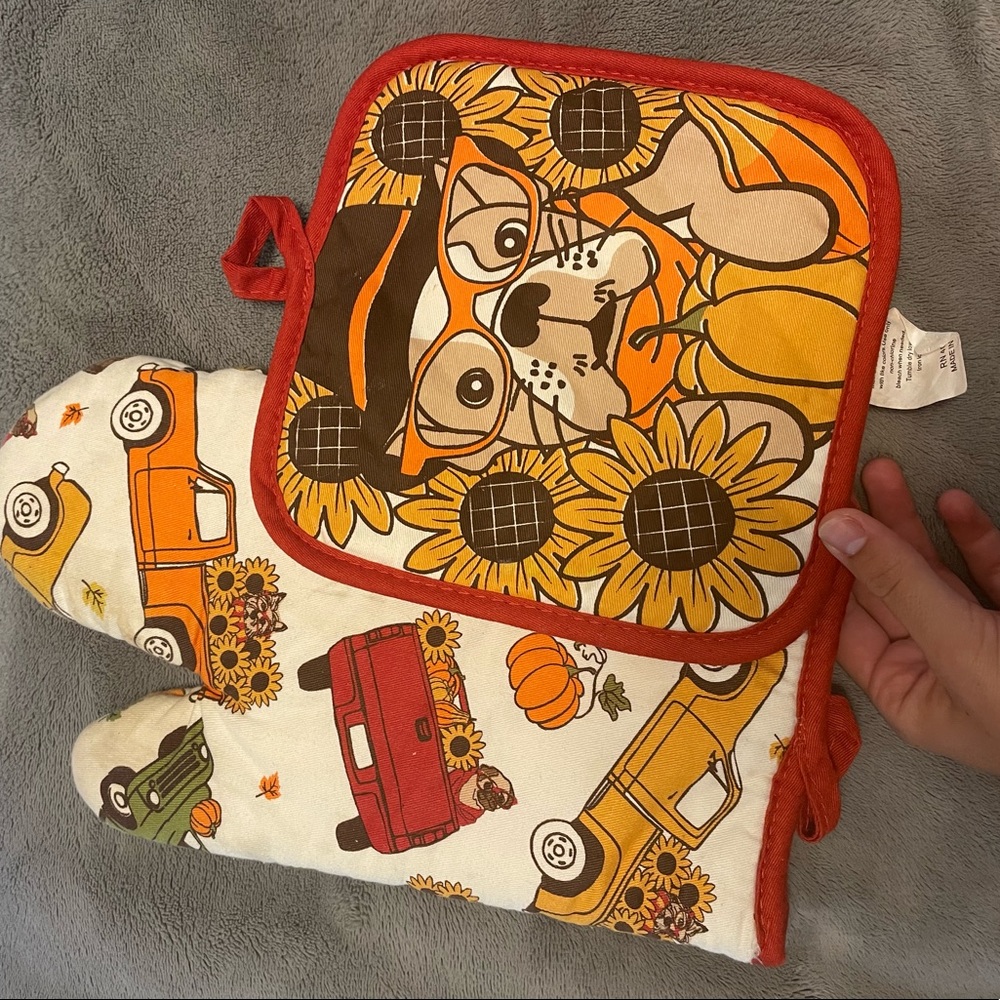 Fall Set Potholders - Picture 2 of 3